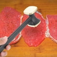 thumbnail image 1 of Raindrops Meat Tenderizer Mallet Stainless Steel Tenderizing Meat for Professional Chefs 1 Pc, 1 of 8