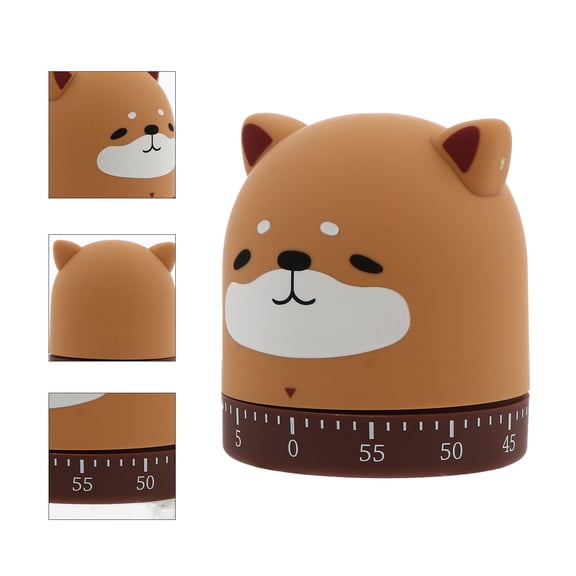 Raindrops Kitchen Countdown Timer Mechanical Timer for Kitchen Use Brown ABS 1Set