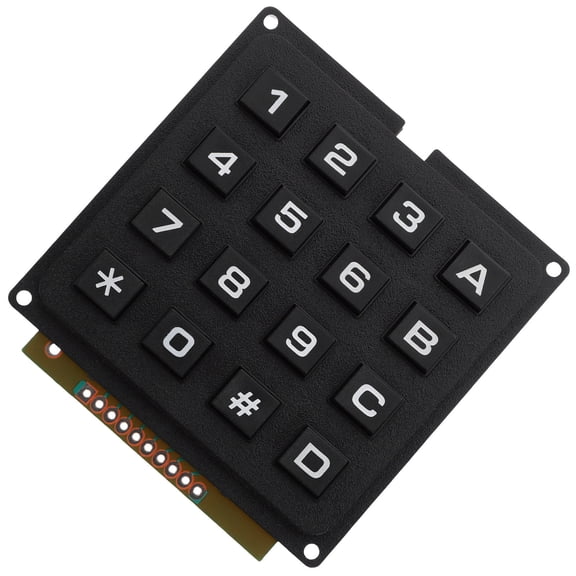 Raindrops Tactile Feedback Keypad Plastic 1Pack 2.7X2.5X0.4In
