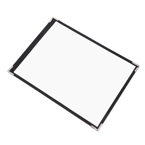 Raindrops  Menu Holder Pvc Cover Covers for Restaurant Paper Transparent
