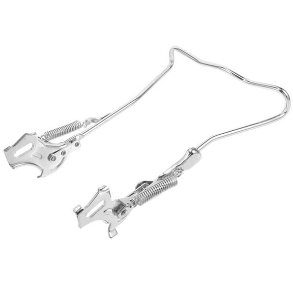 Raindrops  Metal Bike Kickstand Support Replacement Bicycle Foot Brace Work Silver