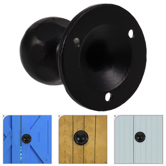 Raindrops Metal Handle Furniture Knobs Pull Handle Black 1Pcs For TV Cabinets