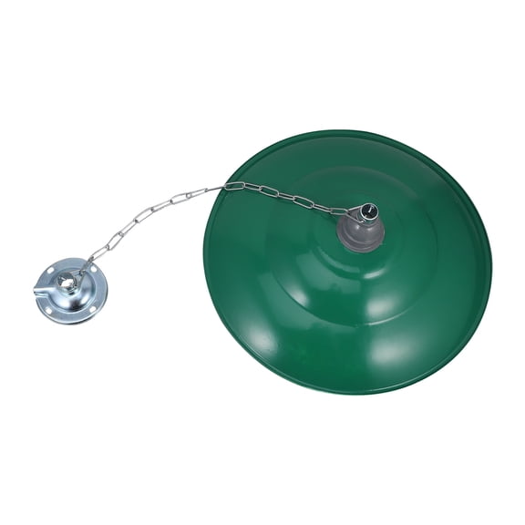 Raindrops Simple Installation Green Iron Lamp Cover for Outdoor Farmhouse Decorative Lighting