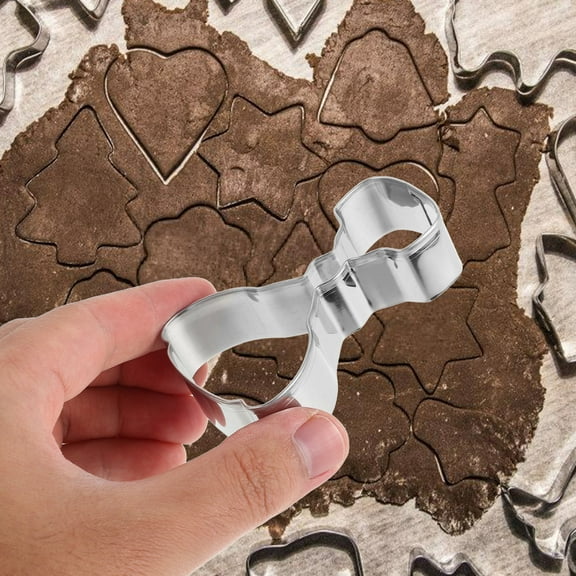 Raindrops Stainless Steel Football Cookie Cutter Metal Trophy Shape Dough Fondant Biscuit Mold Sport Fan Baking Tool for Kids