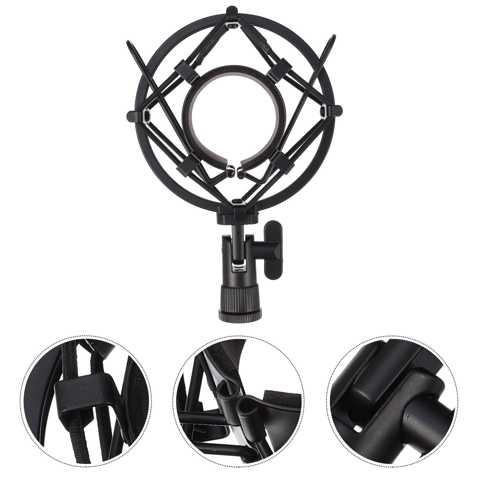 Shockproof Inner Frame Raindrops Mic Suspension Mount Shockproof Microphone Practical Stand ...