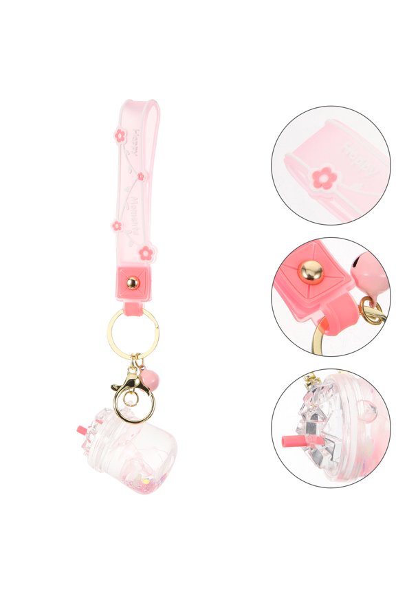Milk Tea Keychain Cup Fashionable Pendant Decoration