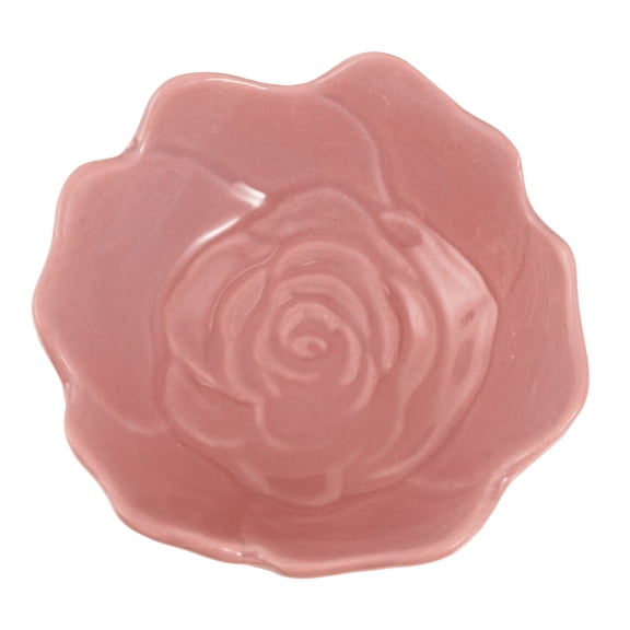 Raindrops Mini Aromatherapy Bowl Sturdy Essential Oil Dish 8.5X8.5cm Red