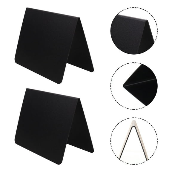 Raindrops Mini Chalkboards for Writing Use Plastic Blackboards Ideal for Home Decor and Gifts 12 Pcs