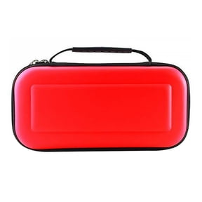 FOMIYES Hard Case for Game Console with 10 Slot Storage, Shockproof and Pressure Resistant Carrying Box