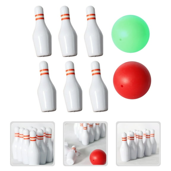 Raindrops Bowling Pin Miniature Design PP 1 Set