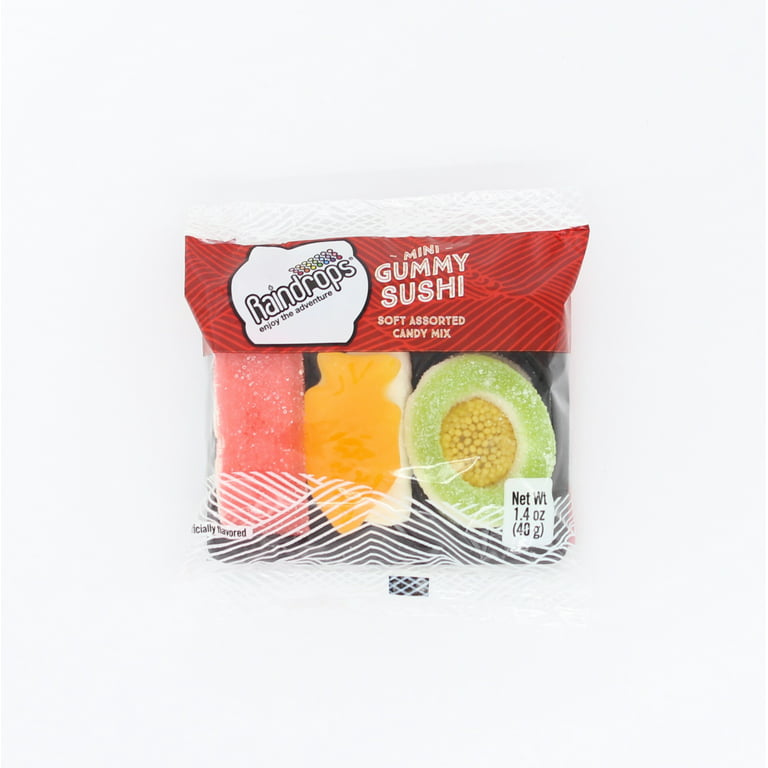 Raindrops Candy Gummy Sushi Bento Box