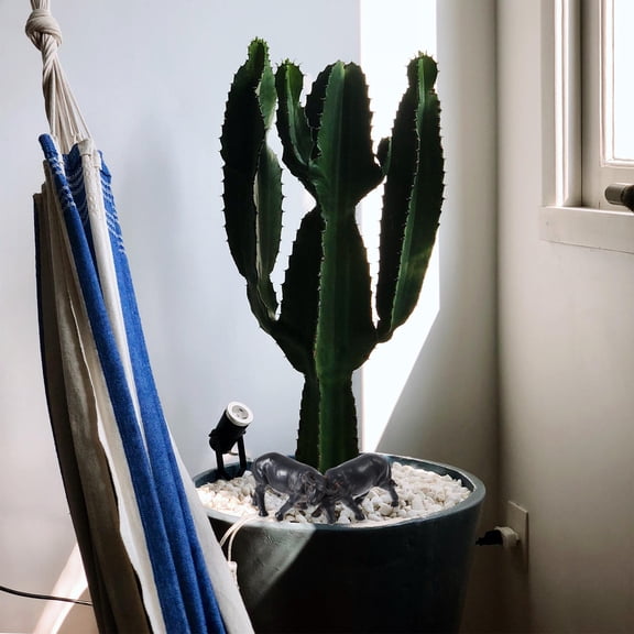 Raindrops Model Cow Decor Calf Ornament Realistic Figurine Vivid