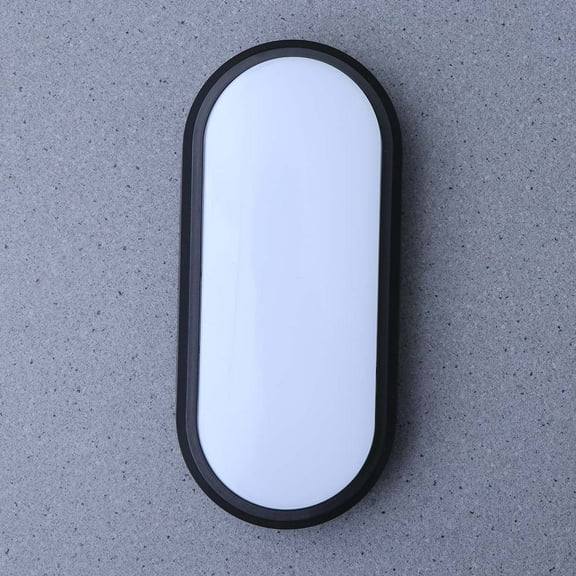 Raindrops Modern LED Wall Lamp 15W Black Plastic for Lighting EnergySaving IP65 Waterproof Outdoor Use