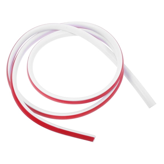 Raindrops White PVC Corner Molding for Bathroom and Floor Edges