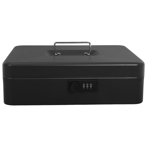 Raindrops Money Saving Box For Adults Iron Storage Case Secure Storage Elegant Appearance 1Set 11.8X9.8X3.7In