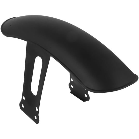 Raindrops Motorcycle Front Tire Mudguard Metal Mount Wheel Tire Mud Cover Shield Dashboard Splash Flap Guard For Vehicle Bike Cycling Supplies Black