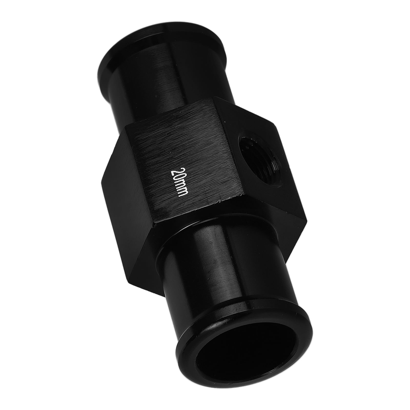 Raindrops Motorcycle Modification Parts Aluminum Water Temp Meter Joint Pipe Radiator Sensor Adaptor Attachment and Gauge Adapter for Precise Temperature Monitoring