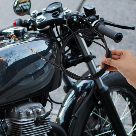 Raindrops Bike Brake Cable Replacement Steel Wire for Mountain Bikes and Scooters Black