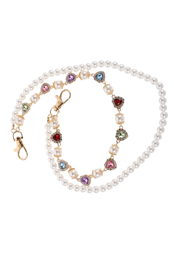 Heart Belt Chain for Women Multi Zinc Alloy and Plastic 1Set