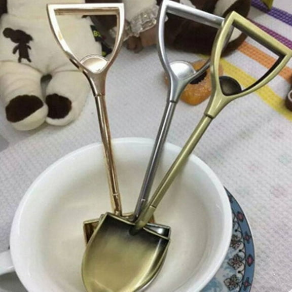 Raindrops Multi-purpose Stainless Steel Shovel Spoon Bottle Beer Soda Juice Opener (Random Color)