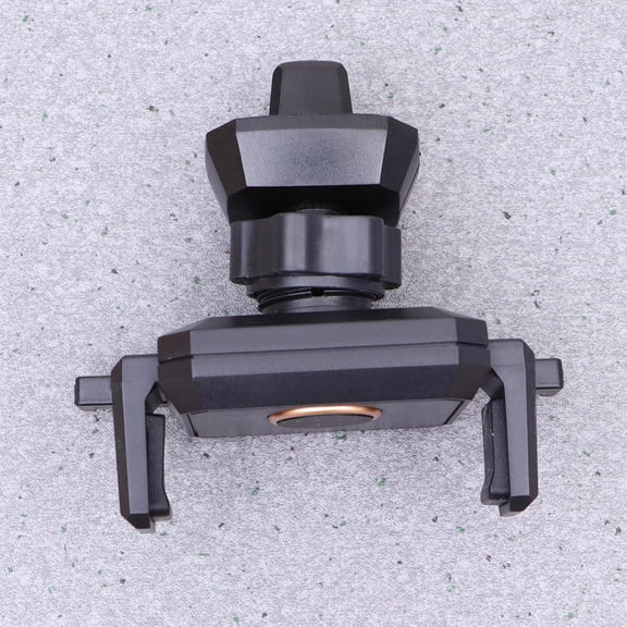 Raindrops Adjustable Phone Holder Bracket, Black, and Easy to Install, Ideal for Car, Office, and Home Use, 1 Piece