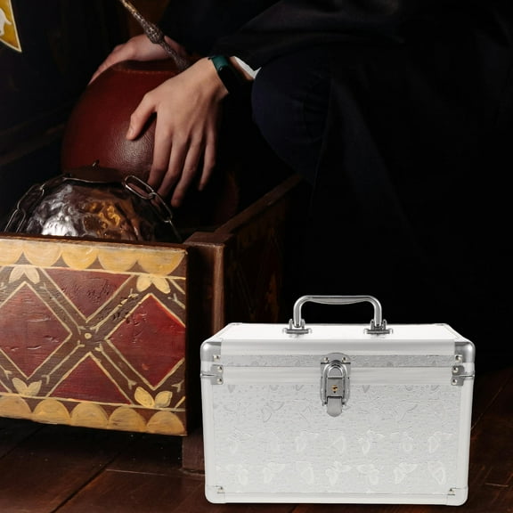 Raindrops Metal Tool Case with Comfortable Grip and Scratch-Resistant Exterior for Home, Garage, and Workshop Storage