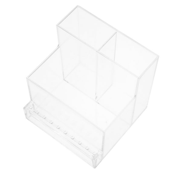 Raindrops Multiple Tiered Acrylic Box Nail Supply Storage Box Countertop Cosmetics Storage Case