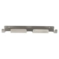 thumbnail image 1 of Raindrops Multipurpose Storage Rack, Bakers Rack - Silver, 1 of 6