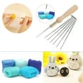thumbnail image 1 of Raindrops NUOLUX Set of 7pcs Felting Needles Set with Handle Wool Felt Tool Felting Starter Kit, 1 of 8