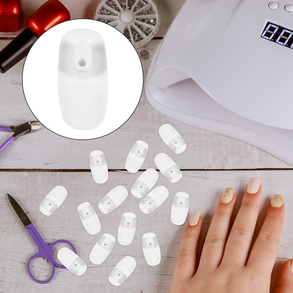 Raindrops Full Cover False Nail Tips 100Pcs for Salon Artists - Premium False Nails Set