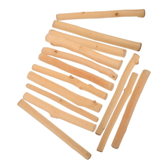 Raindrops 1Set Brown Driftwood Pieces Crafts Natural Wood Vase Filler for Home and Wedding Decoration