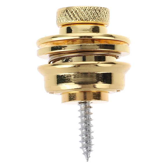 Raindrops Metal Guitar Strap Lock Button Set for Bass & Guitar, , Secure Instrument Accessories