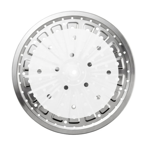 Raindrops Non-Stick White Round Steamer Paper Liners 400 Sheets for Home Cooking and Steaming Food