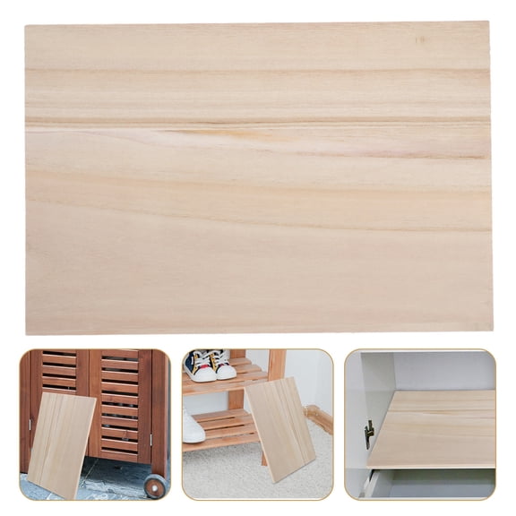 Raindrops Nordic Style Wood Board Wall Mounted Holder Man