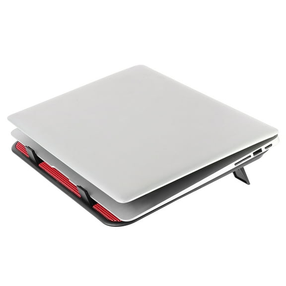 Raindrops Slim Laptop Cooling Pad with Dual Quiet Fans, USB Powered Notebook Cooler for Effective Heat Dissipation and Enhanced Performance