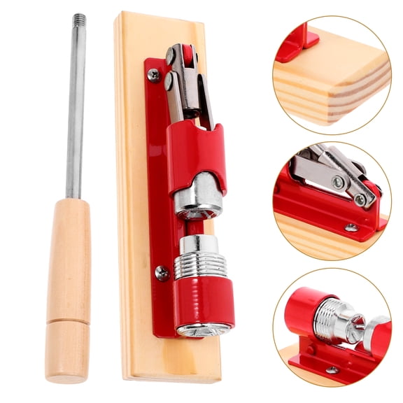 USHOBE Nutcracker Household Pine Nut Clip Iron 1Set