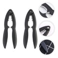 thumbnail image 1 of Raindrops Nutcracker Plier Tool Nutcrackers 16.2x6cm Black PP ABS For Home Use 2Pcs, 1 of 8