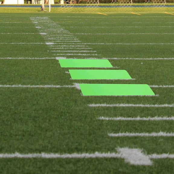 Raindrops OUNONA 6pcs Basketball Court Marking Kit Basketball Court Stencil Kit for Concrete Driveway to Paint Half Court Lines High School Green