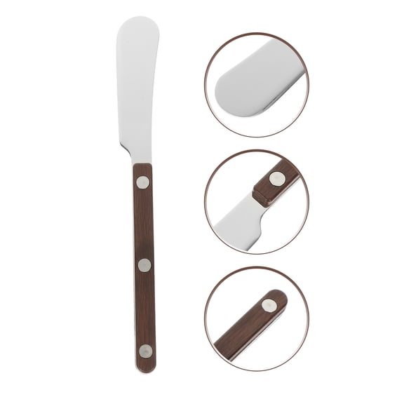 Raindrops Butter Spreader Stainless Steel 1Pcs 6.4X0.8X0.4In