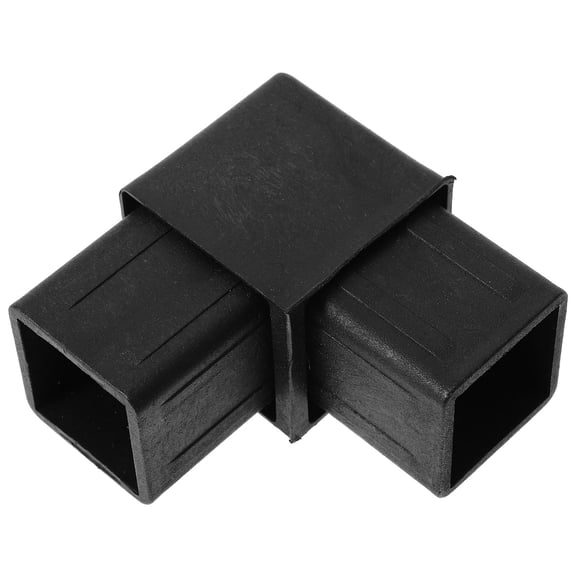 Raindrops Plastic Shelf Tight Fixing Corner Brace Convenient Steel Pipe Connector Black