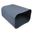 thumbnail image 1 of Raindrops Compact Office Trash Can Garbage Bin Bathroom Waste Basket Trash Container, 1 of 7