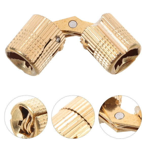 Raindrops  One-word Copper Hinge Cabinet Hinges Brushed Nickel Replacements Golden