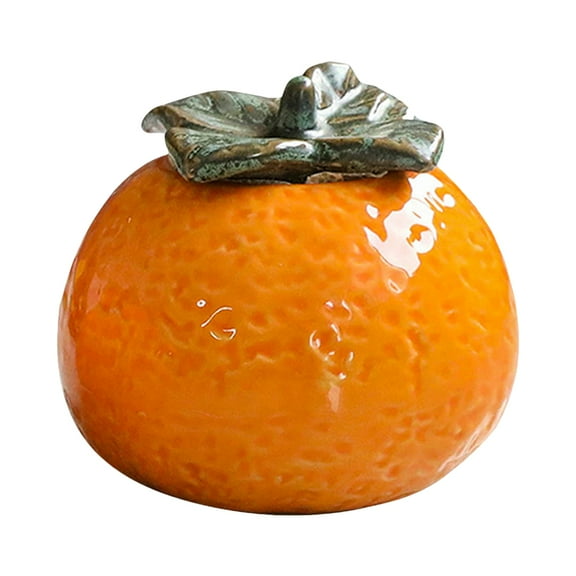 Raindrops  Orange Fruit Style Canisters Storage Container Decorative Jar