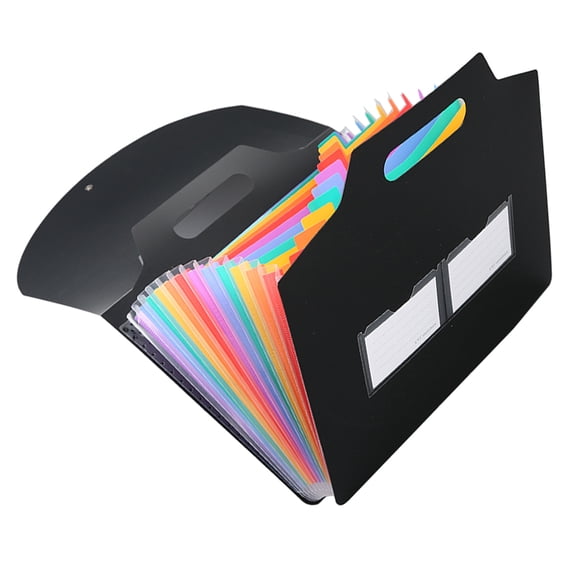 Raindrops Organ Pack Folder Door Portable Office Work Black