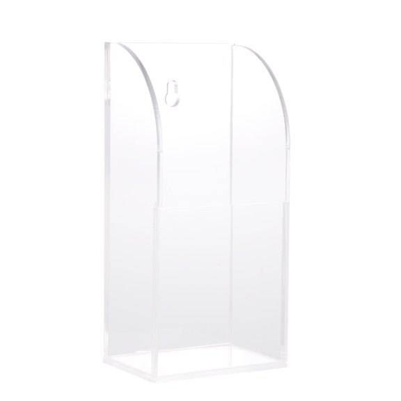 Raindrops Hanging Remote Control Organizer with Cell Phone Charging Rack and Storage Box for Home and Office