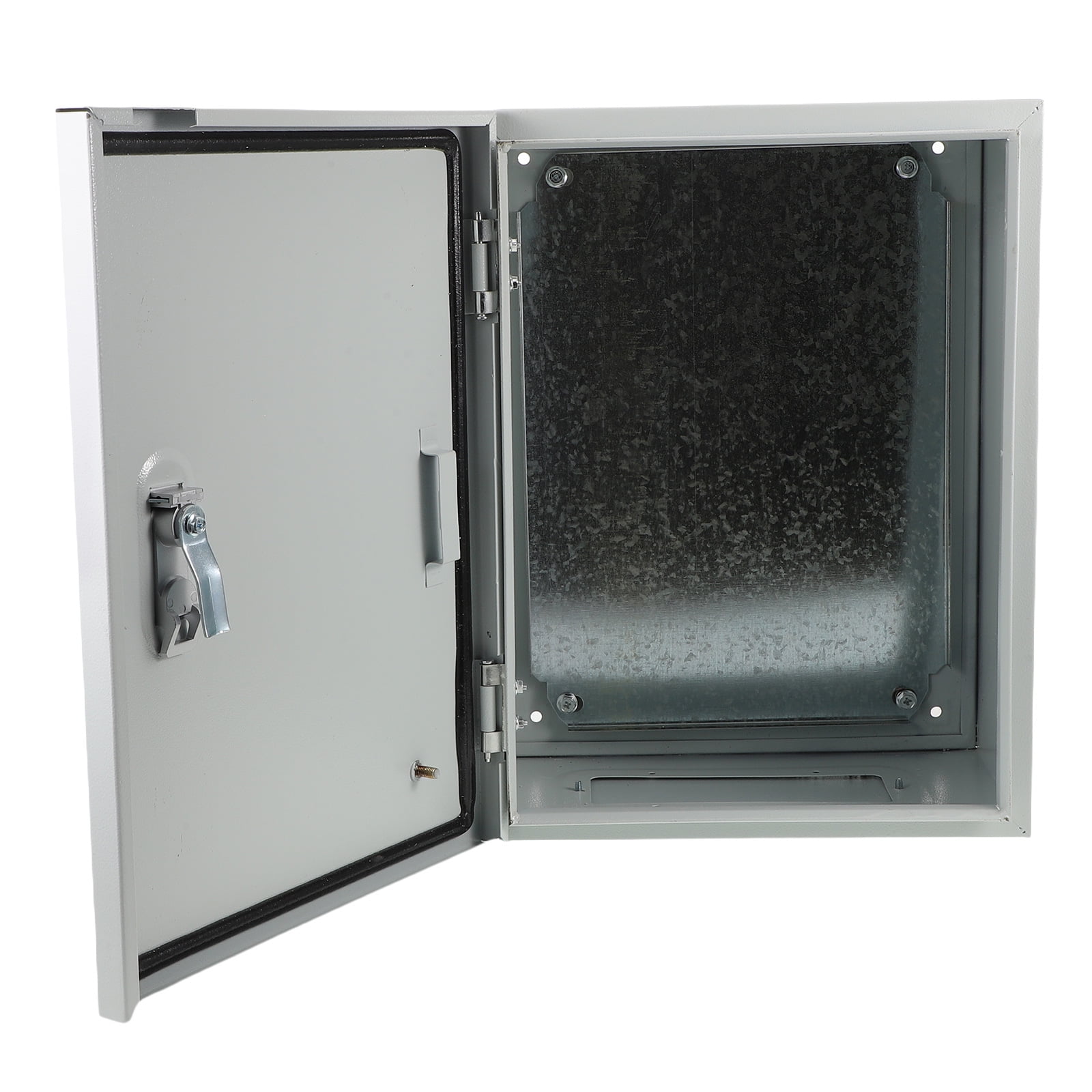 FOMIYES Wall Mounted Outdoor Electrical Box White Steel Weatherproof Junction Box for Electronics