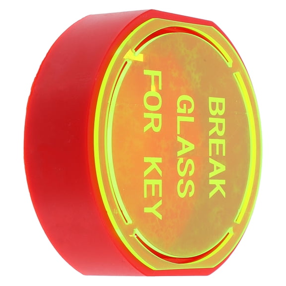 Raindrops Break Glass Emergency Key Box Multi-Color Plastic for Doors and Windows