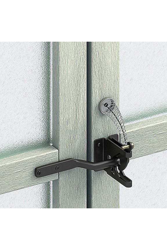 Heavy Duty Stainless Steel Spring Lock Door Accessories Hardware Kit, Finish, 3 Sets Included for Secure Installation