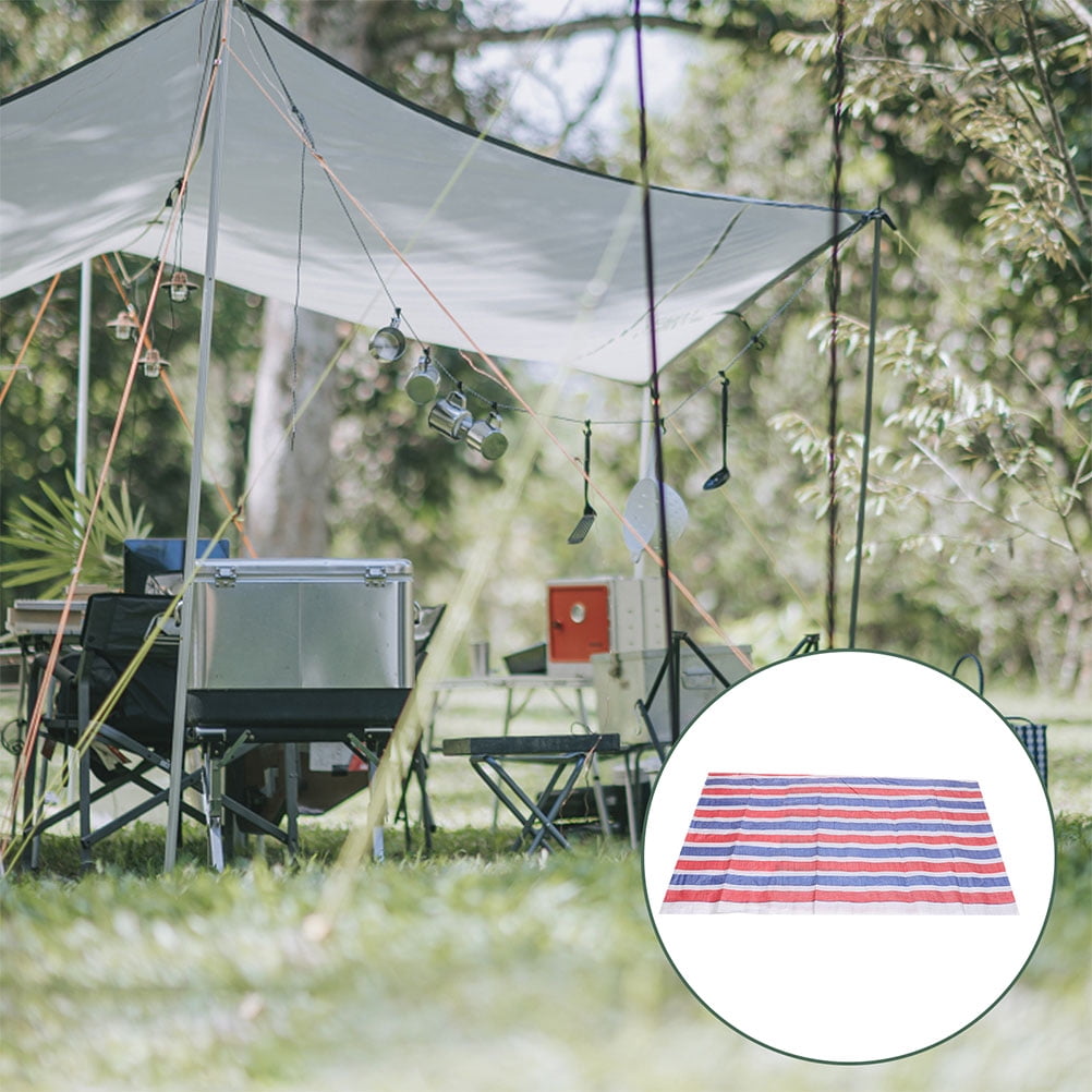 Raindrops Outdoor Sun Shade for Pool Cover Waterproof Tarp Cover for Outdoor Multi-Purpose for Camping Boat Pool Roof Tent Garden Accessory