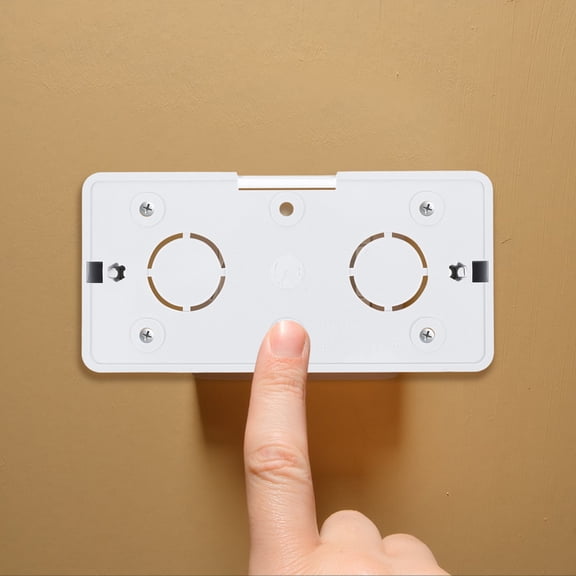 Raindrops  Outlet Surface Panel Socket Home Improvement Wall Switch Work White